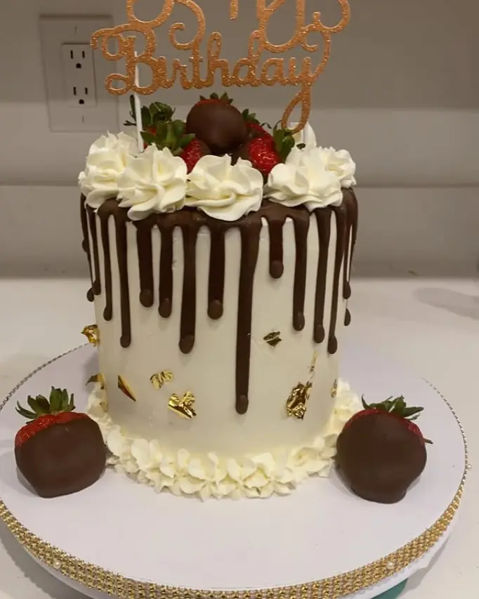 Strawberry drip